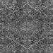 Serging Thickness of Persian Gray Traditional Rug, tr4493gry