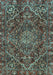 Persian Light Blue Traditional Rug, tr4493lblu