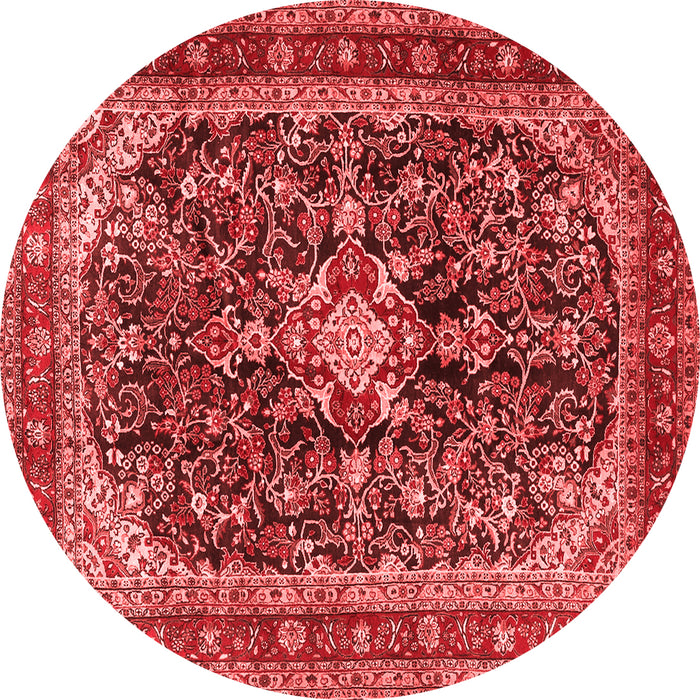 Machine Washable Persian Red Traditional Rug, wshtr4494red