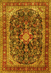 Persian Yellow Traditional Rug, tr4494yw