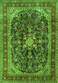 Persian Green Traditional Rug, tr4494grn