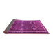 Sideview of Persian Purple Traditional Rug, tr4495pur