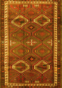 Persian Yellow Traditional Rug, tr4495yw