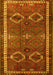 Persian Yellow Traditional Rug, tr4495yw