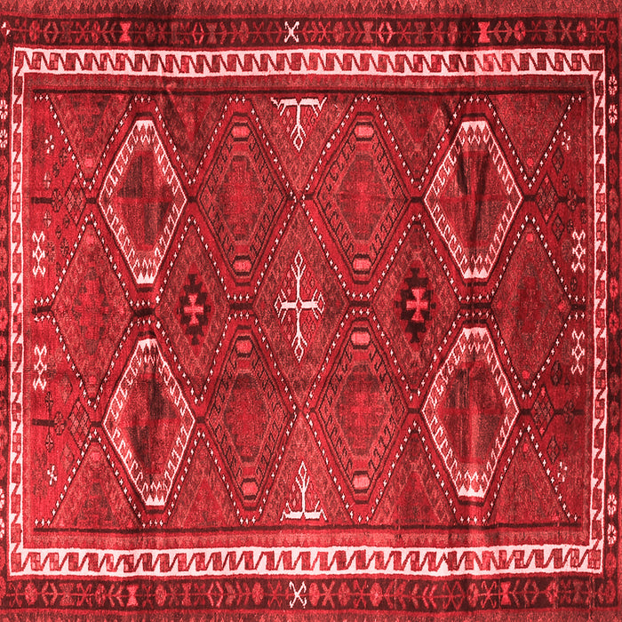 Machine Washable Persian Red Traditional Rug, wshtr4495red