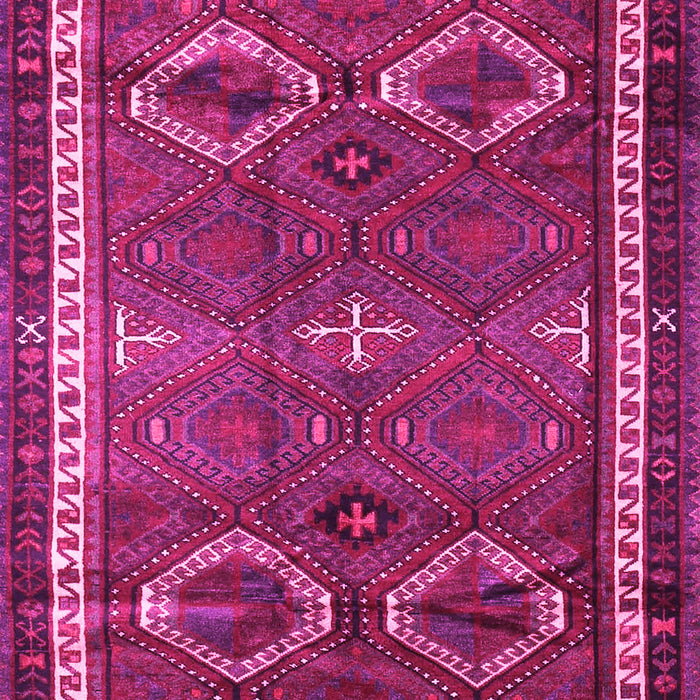 Machine Washable Persian Pink Traditional Rug, wshtr4495pnk