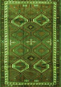 Persian Green Traditional Rug, tr4495grn
