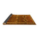 Sideview of Persian Yellow Traditional Rug, tr4495yw