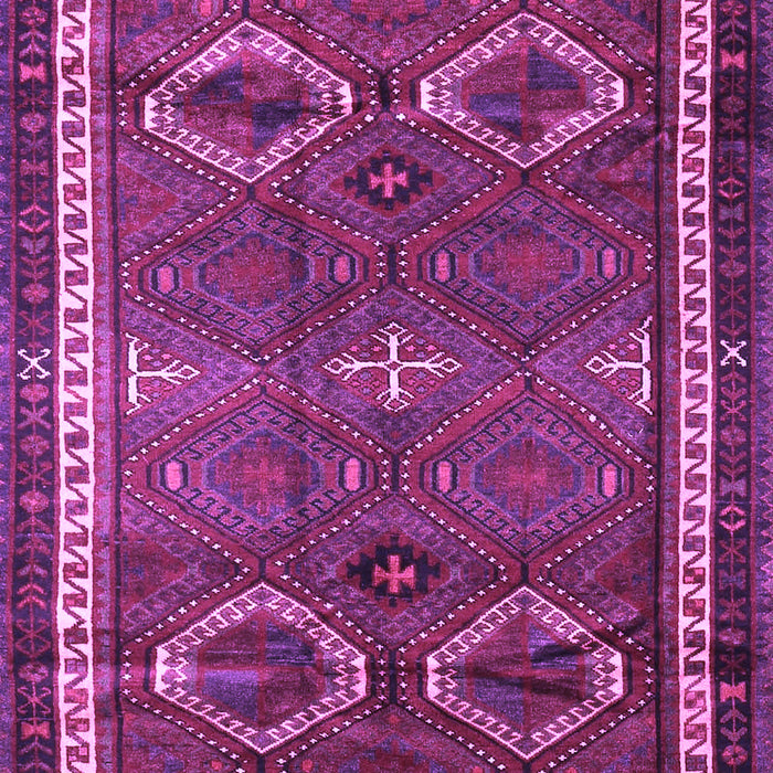 Machine Washable Persian Purple Traditional Area Rugs, wshtr4495pur