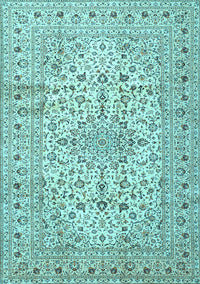 Persian Light Blue Traditional Rug, tr4496lblu