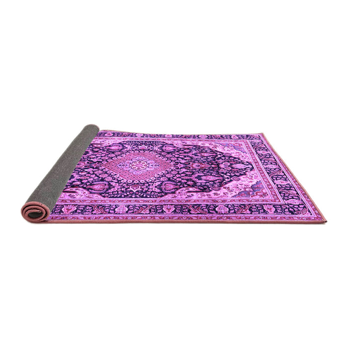 Sideview of Persian Purple Traditional Rug, tr4497pur