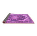 Sideview of Persian Purple Traditional Rug, tr4497pur