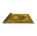 Sideview of Persian Yellow Traditional Rug, tr4497yw