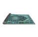 Sideview of Persian Light Blue Traditional Rug, tr4497lblu