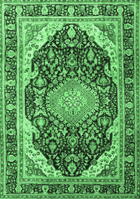Persian Emerald Green Traditional Rug, tr4497emgrn
