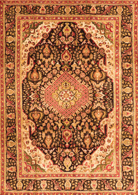 Persian Orange Traditional Rug, tr4497org