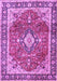 Medallion Purple Traditional Rug, tr4498pur