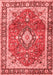 Medallion Red Traditional Area Rugs