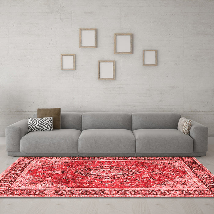 Traditional Red Washable Rugs