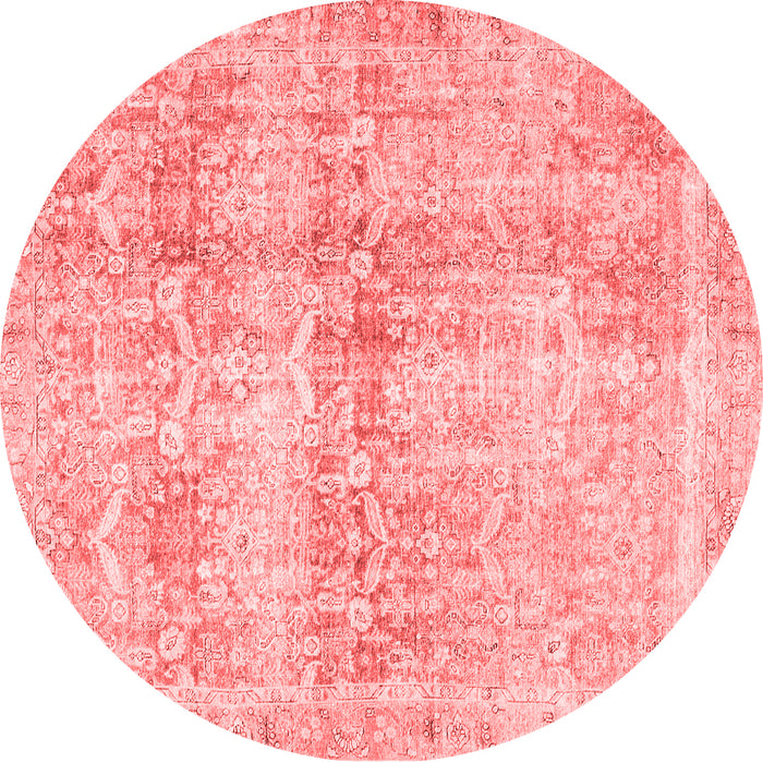 Machine Washable Persian Red Traditional Rug, wshtr4499red