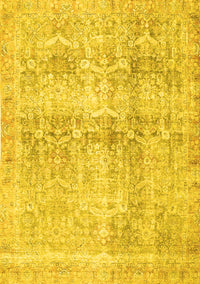 Persian Yellow Traditional Rug, tr4499yw