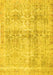 Persian Yellow Traditional Rug, tr4499yw