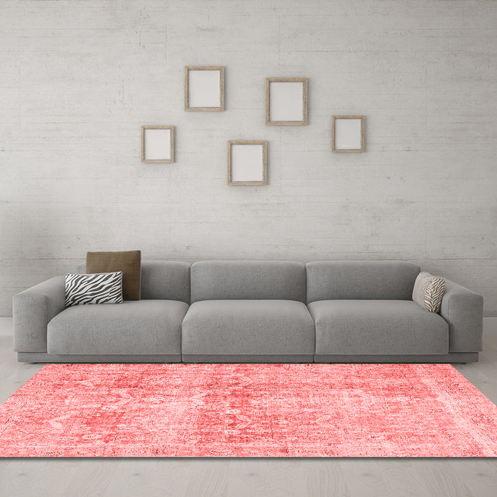 Traditional Red Washable Rugs