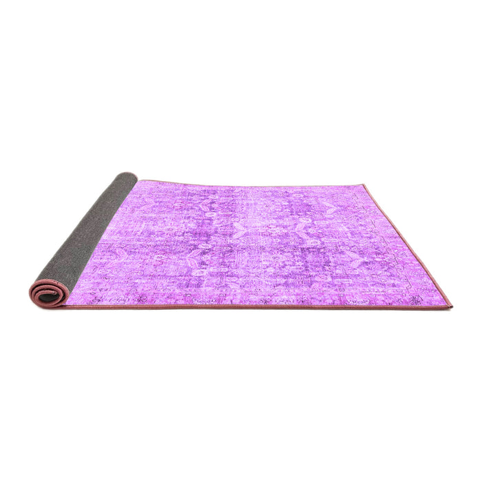 Sideview of Persian Purple Traditional Rug, tr4499pur