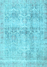 Persian Light Blue Traditional Rug, tr4499lblu