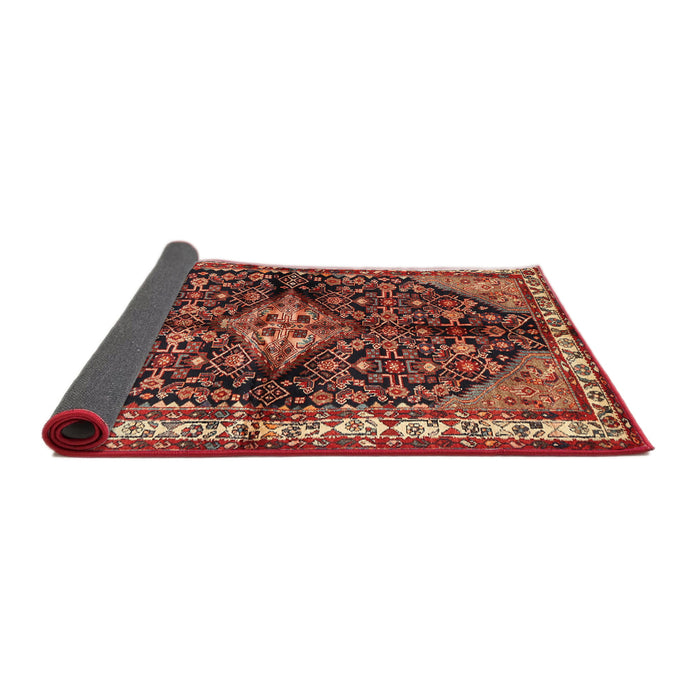 Sideview of Traditional Red Persian Rug, tr450