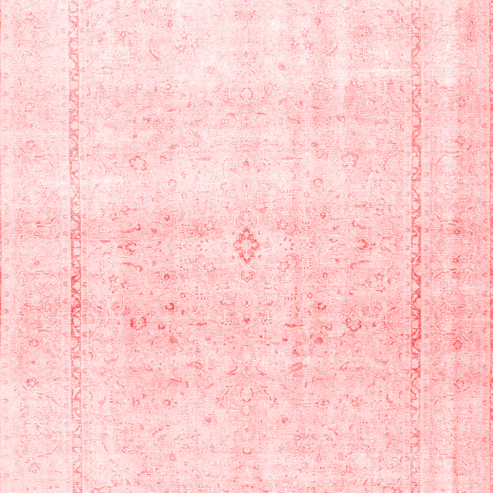 Machine Washable Persian Red Traditional Rug, wshtr4500red