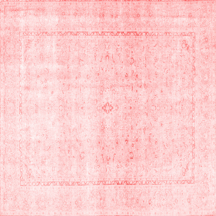 Machine Washable Persian Red Traditional Rug, wshtr4500red