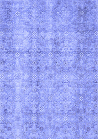 Persian Blue Traditional Rug, tr4503blu