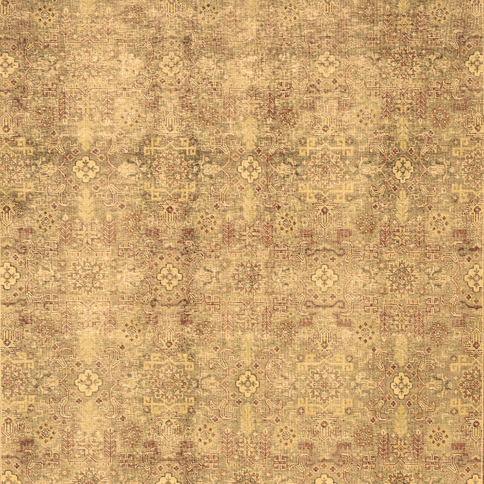 Machine Washable Persian Brown Traditional Rug, wshtr4503brn