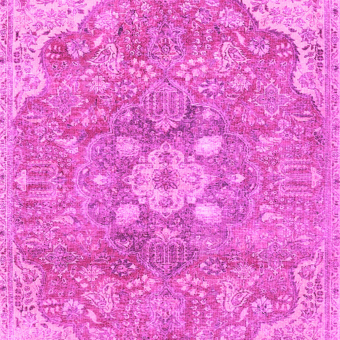 Medallion Pink Traditional Rug, tr4504pnk