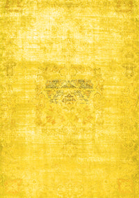 Persian Yellow Traditional Rug, tr4505yw