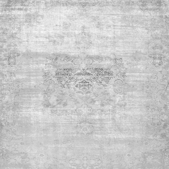 Serging Thickness of Persian Gray Traditional Rug, tr4505gry