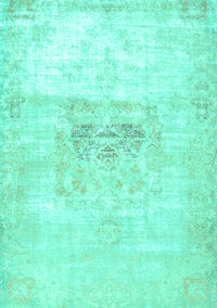 Persian Turquoise Traditional Rug, tr4505turq