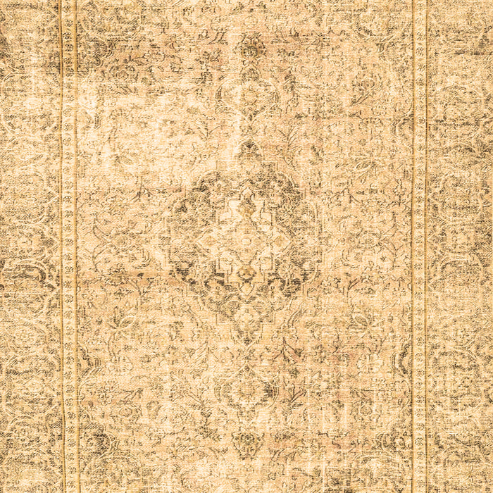 Machine Washable Persian Brown Traditional Rug, wshtr4506brn