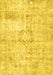 Persian Yellow Traditional Rug, tr4506yw