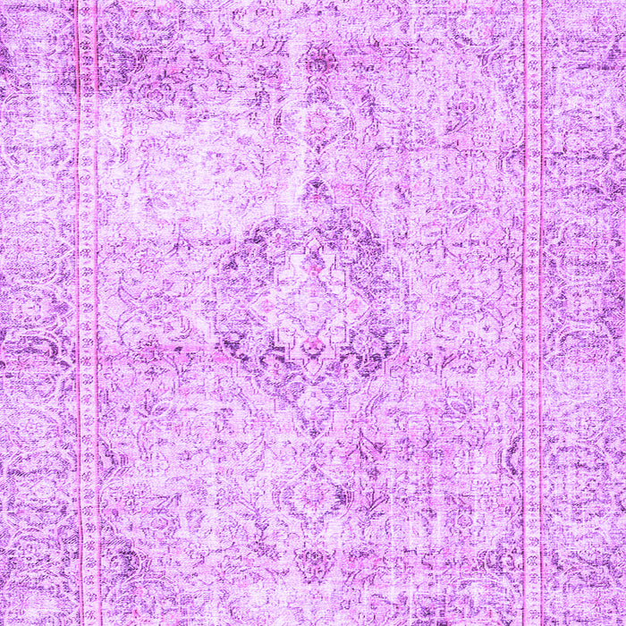 Machine Washable Persian Purple Traditional Area Rugs, wshtr4506pur
