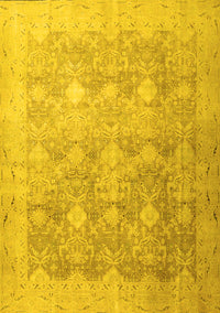 Persian Yellow Traditional Rug, tr4507yw