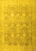 Persian Yellow Traditional Rug, tr4507yw