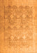 Persian Orange Traditional Rug, tr4507org