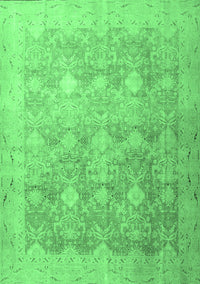 Persian Emerald Green Traditional Rug, tr4507emgrn