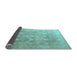 Sideview of Persian Light Blue Traditional Rug, tr4507lblu