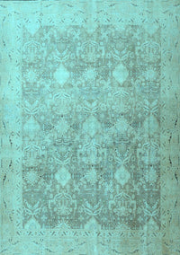 Persian Light Blue Traditional Rug, tr4507lblu