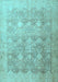 Persian Light Blue Traditional Rug, tr4507lblu