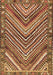 Machine Washable Persian Brown Traditional Rug, wshtr4508brn