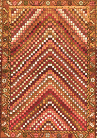 Persian Orange Traditional Rug, tr4508org